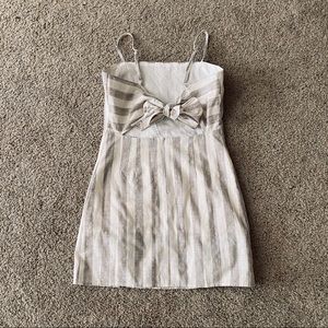 New linen summer dress.